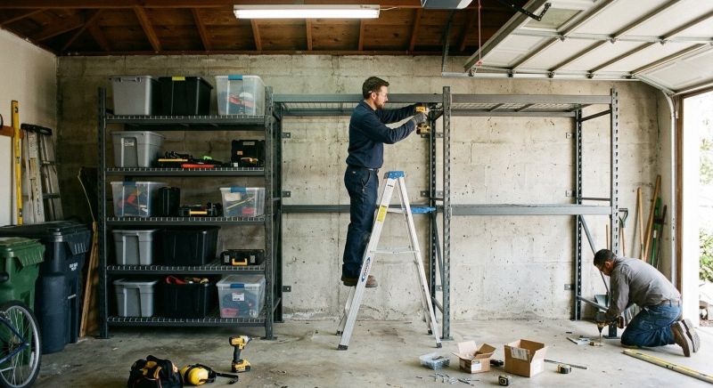 Ceiling Rack Installation in Alexandria, VA