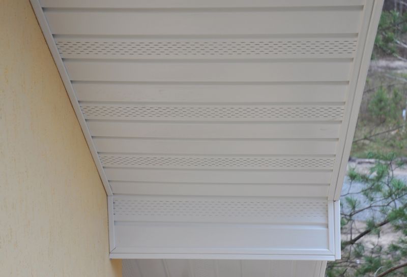 Soffit Material Close-up